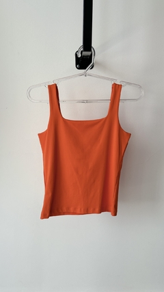 Blusa Regata Denise Decote Quadrado - Moda Feminina Plus Size que valoriza suas curvas - Boutique Deva Rodrigues Plus - Curitiba