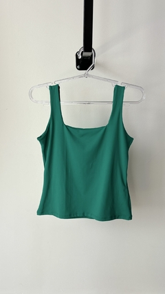 Blusa Regata Denise Decote Quadrado - Moda Feminina Plus Size que valoriza suas curvas - Boutique Deva Rodrigues Plus - Curitiba