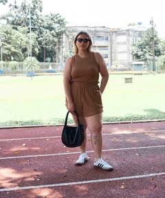 Shorts Curto Cintura Alta com Elástico
