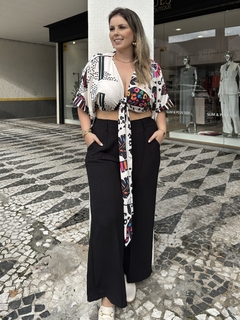 Cropped Transpassado Inspiração Farm Maísa