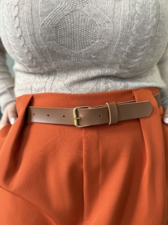 Shorts Saia Alfaiataria Valquiria - Abóbora - loja online