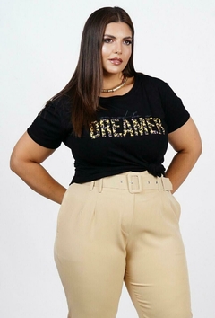 T-Shirt Casual Dreamer Onça