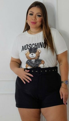 T-Shirt Mochino 100% algodão