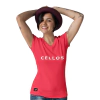 Camiseta Feminina Gola V Cellos Classic I Premium W