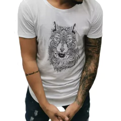 Camiseta Longline Cellos Abstract Wolf Premium na internet