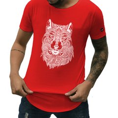Imagem do Camiseta Longline Cellos Abstract Wolf Premium