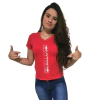 Camiseta Feminina Gola V Cellos Vertical II Premium