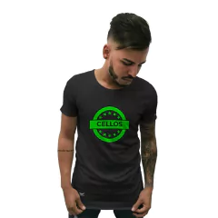 Camiseta Longline Cellos Star Premium