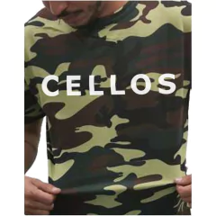 Camiseta Cellos Classic Camuflada Premium na internet