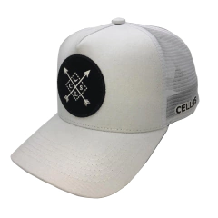 Boné White Trucker Cellos Cross Arrows