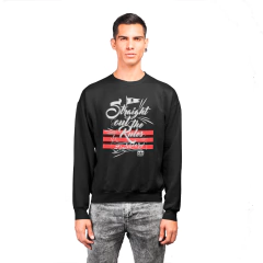 Moletom Crew Neck Ezok Caution Sk8R
