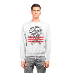 Moletom Crew Neck Ezok Caution Sk8R