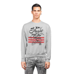 Moletom Crew Neck Ezok Caution Sk8R - QESTILOS - Todos os estilos em um só lugar