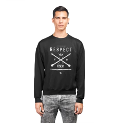 Moletom Crew Neck Ezok Respect - QESTILOS - Todos os estilos em um só lugar