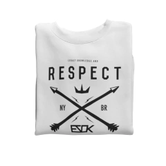 Moletom Crew Neck Ezok Respect na internet