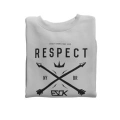 Moletom Crew Neck Ezok Respect na internet