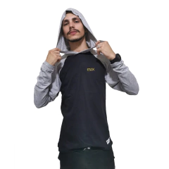 Camiseta Manga Longa Ezok Basic Line Preto