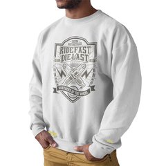 Moletom Crew Neck Ukkan Ride Fast na internet