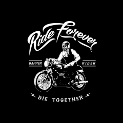 Camiseta Longline Ukkan Ride Forever na internet