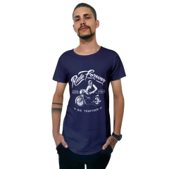 Camiseta Longline Ukkan Ride Forever - QESTILOS - Todos os estilos em um só lugar