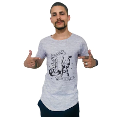 Camiseta Longline Ukkan L.A