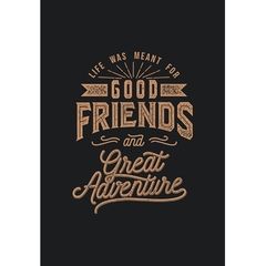 Camiseta Ukkan Good Friens - QESTILOS - Todos os estilos em um só lugar