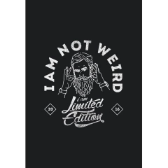 Camiseta Ukkan I'M Not Weird - QESTILOS - Todos os estilos em um só lugar