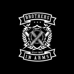 Camiseta Longline Ukkan Brothers In Arms na internet
