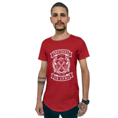 Camiseta Longline Ukkan Brothers In Arms