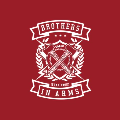 Camiseta Longline Ukkan Brothers In Arms na internet