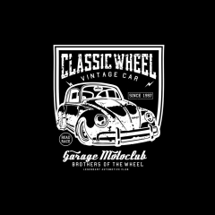 Camiseta Longline Ukkan Classic Wheel na internet
