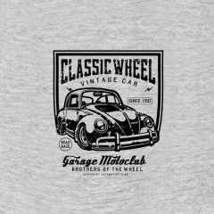 Camiseta Longline Ukkan Classic Wheel na internet