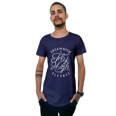Camiseta Longline Ukkan Fly High