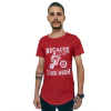 Camiseta Longline Ukkan Drugs Can'T Make You