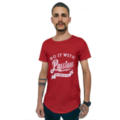 Camiseta Longline Ukkan With Passion - QESTILOS - Todos os estilos em um só lugar