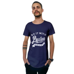 Camiseta Longline Ukkan With Passion