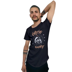 Camiseta Longline Ukkan Grease And Glory