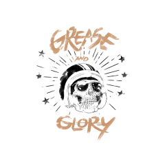 Camiseta Longline Ukkan Grease And Glory na internet
