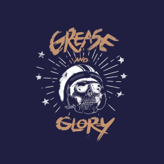Camiseta Longline Ukkan Grease And Glory na internet