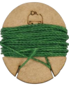Fio Encerado Polyester Verde Bandeira