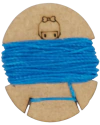 Fio Encerado Polyester Azul Royal
