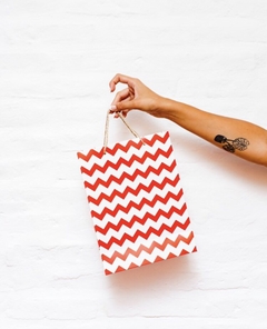 Bolsa Regalo Chevron - comprar online