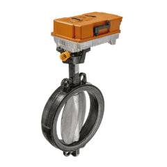 D6250W+PRXUP-MFT-T-250 | BELIMO | Válvula de 2 vias borboleta tipo Wafer de 10" com atuador proporcional - 24/240Vac
