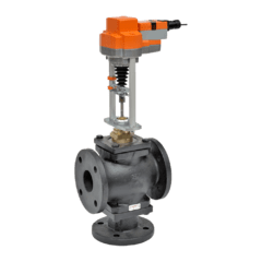 G765+EVB24-MFT | BELIMO | Válvula de 3 vias globo 2.1/2" com atuador proporcional - 24Vac