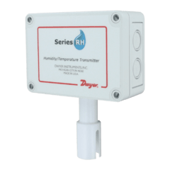 RHP-2O10 | DWYER | Sensor de umidade (4-20mA) de ar externo com precisão de 2%