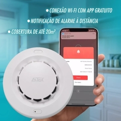 RSA-SFAIIW | RSA SENSORS | Sensor De Fumaça Alarme Incendio Inteligente Wifi - comprar online