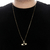 Corrente Veneziana 72cm Com Pingente De Brinde Quadrado Banhado Ouro 18 k - comprar online