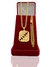 Conjunto Grumet 4mm (70cm) + Pulseira Com Pingente De Brinde Jesus Banhado Ouro 18k