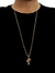 Corrente - 72cm + Pulseira Com Pingente De Brinde Cruz 3 D Banhado Ouro 18 k - loja online