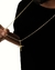 Corrente - 2mm ( 70cm) Com Pingente Cruz Manto Banhado Ouro 18k - comprar online